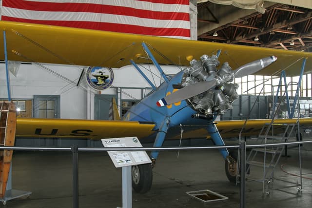 Boeing-Stearman Model 75 at the Yankee Air Museum